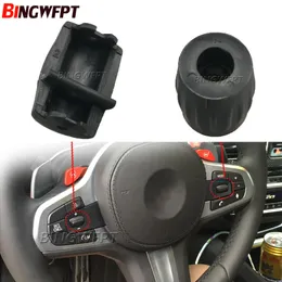 2 pçs acessórios de automóvel abs multi-função botão de controle do volante para bmw 5 6 x3 x4 6gt série g30 g38 g01 g02 g32