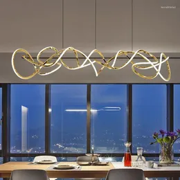 Pendant Lamps Modern Dine Dining Room Lights Indoor Lighting Ceiling Lamp Hanging Light Led Chandelier Decorative