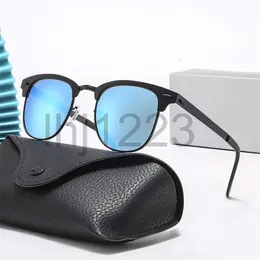 2024 occhiali da sole firmati di lusso per donna uomo occhiali moda occhiali da guida pesca vintage mezza montatura sole Uv400 di alta qualità 2zp4s