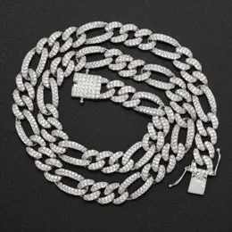 Niestandardowy Hiphop Men Jewelry 925 Sterling Srebrny poprzedni / następny mrożony lina VVS Łańcuch Moissanite