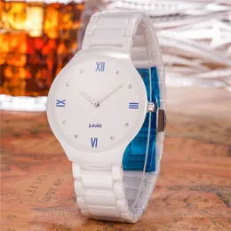 Relógios femininos luxo rd marca qualidade ultrafino cerâmica diamante relógio de quartzo simples homens mulheres moda casais jóias relógio de pulso menina 231128