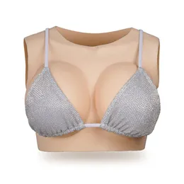 Sile Breastplate Round Collar B/C/D/E/G Cup Breast Forms Transgender Plate For Drag Queen Crossdresser Drop Delivery Dh5Qy