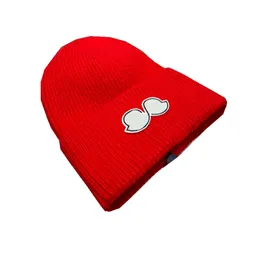 Women's Autumn and Winter solid beanie warm knit hat Men's designer hat thickened casual hats men's letter embroidery beanies