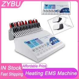 Far Infrared Heating Microcurrent Fat Burning Muscle Stimulator Portable EMS Slimming Machine Body Weight Reduce Muscle Stimulation Electro Therapy EMS Waves