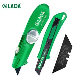 Messen Laoa Utility Knife med 3st SK2 BLADE Inside Electrician Tools Cable Cutter Outdoor Camping Tool