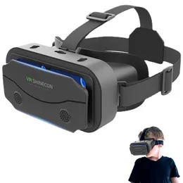 VR Glasses Original VR Shinecon 6.0 VR Virtual Reality Smart 3D Glasses Helmet Smart Glasses Headset with Remote Control Video Game 230428