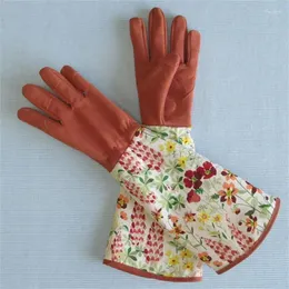Disposable Gloves Durable Long Rose Pruning Garden Puncture Resistant Work Yard Glove Hands Protector Waterproof Trimming Gardening