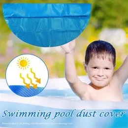 Copertura per tappetino da spiaggia Coperta a bolle per esterni Piscina solare da 3 6 m di diametro con motivo a cuore per accessori gonfiabili fuori terra207o