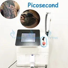 Q Anahtar Nd YAG Lazer Picoecond Picosaner Dövme Çıkarma Makinesi Pigmentasyon Çırpma Çırpma Cilt Gençleştirme