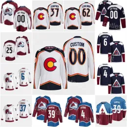 Colorado Hockey Avalanche 37 JT Compher Jersey 49 Samuel Girard 18 Alex Newhook 6 Erik Johnson 4 Bowen Byram 25 Logan OConnor 62 Artturi Leh