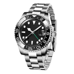 Relógio automático mecânico relox de alta qualidade 904l relógios de pulso de aço inoxidável montre de luxo relógio de pulso de cerâmica à prova d'água masculino