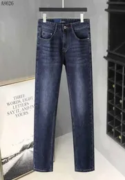 Jeans Men039s 2022 Highend Autumn and Winter Men039s Jeans Casual Denim Trousers Loose Straight2D296328842