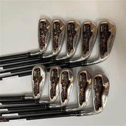 4 Star IS08 Iron Set Honma S08 Golf Clubs 411Awsw Rs Flex Armrq Graphite Axel With Head Cover