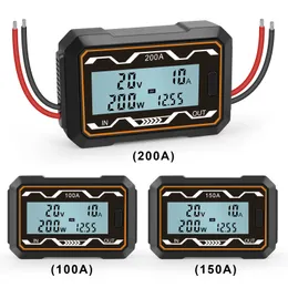 Spänningsmätare 200A RC Watt Meter High Precision Voltmeter Ammeter DC 0-60V Power Analyzer Battery Tester Backlight LCD Digital Wattmeter 230428