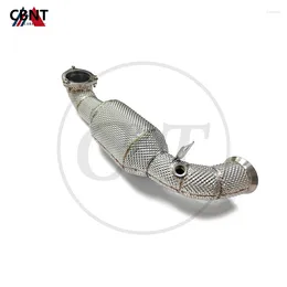 Catted/Catless Downpipe With Heat Shield Performance SS304 Exhaust System Pipe Accessories For MINI Cooper R56