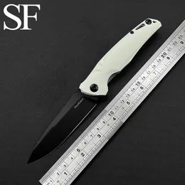 nimoknives & fatdragon Pocket quick-opening folding Knife D2 Blade G10 handle Outdoor camping holiday gift
