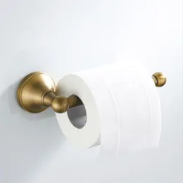 Antik WC Roll Holder Bronze Badrum Guld Toalettpappershanddukshållare Black Chrome Kitchen Tissue Shelf White183C