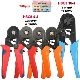 Tang HSC8 164 Minitype SelfadAdable Crcmping Plier 616mm2 Terminals Trcmping Tools Tool Tools Hands Pliers Quadrilateral