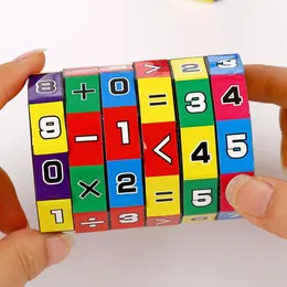 Neue Magic Cube Mathe Spielzeug Schiebepuzzles Lern- und Lernspielzeug Kinder Kinder Mathematik Zahlen Puzzle Spiel Geschenke229x