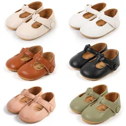 First Walkers Vintage Baby Shoes Born Infant Boy Girl Classical PU Soft Antislip Toddler Crib Crawl Moccasins 10Colors 231128