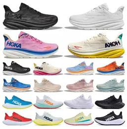 2023 NIEUWE CLIFTON 9 HOKA One Bondi 8 Athletic Shoe Running Shoes Sneakers Shock Absorbing Road Fashion Heren Dames Topontwerper Women Men Maat 36-45