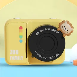 フィルムカメラ幼児カメラインスタントプリントwifi HDデジタルカメラ3.0インチスクリーンポータブルカメラ48mpボーイズガールズ231128の誕生日プレゼント