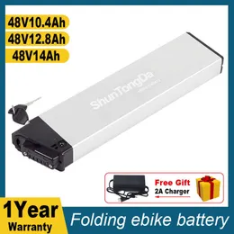 DCH 006 Ebike Battery 48V 10.4AH Folding Ebike Battery 12.8Ah 14AH för sameBike LO26 20LVXD30 500W 750W EBIKE -batterier