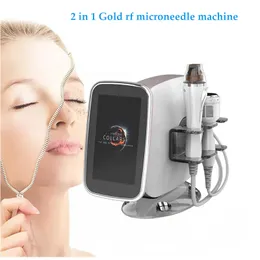 2 in 1 Microneedle frazionario RF Macchina 10pin 25pin 64pin Nano Cartucce Sonda per il sollevamento della pelle del viso Rimozione delle smagliature Ridurre i pori