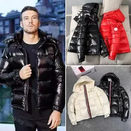 디자이너 남성 재킷 겨울 더 복어 재킷 여자 다운 파파 패션 코트 시리즈 따뜻한 겉옷 콜드 보호 배지 장식 두께 코트