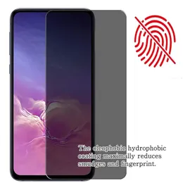 Proteggi schermo per telefono antiriflesso Privacy Pellicola proteggi schermo anti-spia in vetro temperato per Xiaomi Redmi K40 K30 K20 Note 9 8 7 6 5 Pro S2 6A 7A Protezioni privacy