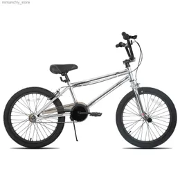 Cyklar 20 tum BMX -cykel för barn i åldern 7 år och upp Freesty Kids 'Bicycs for Boys Girls Nybörjare Vel Riders Dual Hand Brakes Q231129