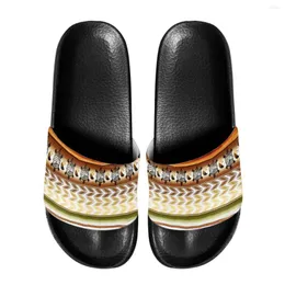 Slippers Nopersonality Tribal Totem Female Retro Style Art Slides Fashion Trend Home Sandals Flat Easy Wear Comfortable