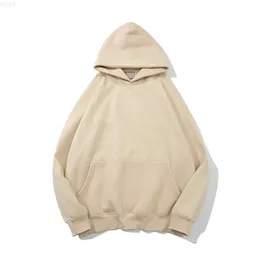 Felpe con cappuccio da uomo Felpe Designer da uomo Aggiungi Fluff Warm Hooded Donna Moda Streetwear Pullover Allentati Amanti Top Abbigliamento Felpa con cappuccio K6NH