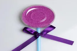 rosa blu Shimmer Lollipop Lashes Package Box 3D Ciglia di visone Scatole False Ciglia finte Custodia per imballaggio Scatola per ciglia vuota Cosmet5677167