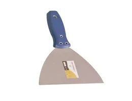 Spatola per mastice stucchi coltelli strumenti per pittura raschietti per carta da parati strumento per pittore strumento per stampaggio corona raschietto per rimozione vernice per legno manico blu8205098