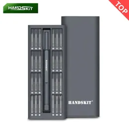 Schroevendraaier HANDSKIT 49 in 1 Set di cacciaviti di precisione Set di punte per cacciavite multifunzionali Kit di strumenti di riparazione per utensili manuali con testa di cacciavite