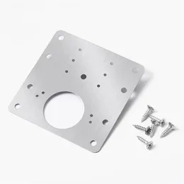 Bath Accessory Set Hinge Repair Plate Rust Resistant Steel Furniture Cupboard Mount Tool Hardware Accessories For Cabinet Drawer260m