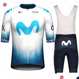 Set di maglie da ciclismo Gobik Set di felpe Mountain Bike Abbigliamento da strada Fl Moon Elements Manica corta traspirante 230712 Drop Delivery Sports Dhfsm