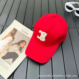 celinss designer hat for lady s and men sports ball 2023 New Arc de Triomphe Letter Baseball Hat Womens Summer Sunscreen Hat Embroidered High Quality Versatile Du 8DVG