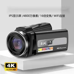 Fotocamere digitali 4K HD Riprese manuali digitali Telecamera digitale DV per sport all'aria aperta anti-shake elettronica 231128
