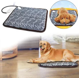 pet Electric Blanket Beds Heating Pad For Dog Cat Puppy Power-off Protection Pet Electric Warm Mat Bite-resistant