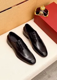 2023 Erkekler Elbise Ayakkabı Adam Dikişli İş Markası Tasarımcısı Gerçek Deri Daireler Erkekler Sıradan Yeni Klasik Takım Oxfords Boyut 38-45