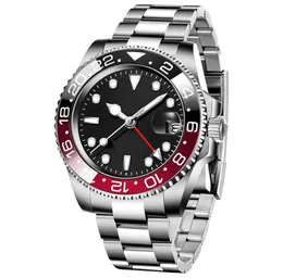 Lüks Saatler Montres Mouvement orologi Vine Watch Women Otomatik Mekanik 40mm Reloj Mujer Sapphire Cam Hombre GMT Montr7478886