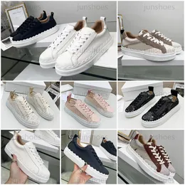 Laurens Sneaker Designer Women Casual Canvas Shoes Luxury Smooth Calfskin Mesh Fashion Little White Shoe