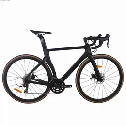 Cyklar Ny Aero Design Black Color Disc CCARBON BIKE COBICYC COBLING CYCKING Q231129