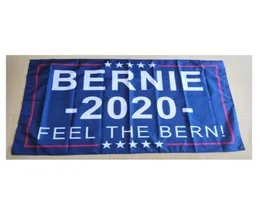 Bernie 2020 Flag 3x5 للانتخابات الانتخابية الولايات المتحدة الأمريكية الرئيس الأمامي في الهواء الطلق أعلام النسيج البوليستر جميع البلدان 5392172