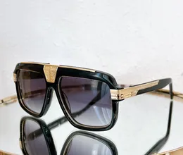 678 Gold Svart solglasögon grå gradient män designer solglasögon nyanser sunnies gafas de sol uv400 glasögon med låda