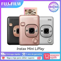 Film Cameras Fujifilm Instax Mini Liplay Hybrid Instant Camera with Po Camera Printing Function White Fujifilm Instax Mini Liplay Hybrid 231128