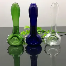 Tubos de fumantes aeecssories vidro narguilos bongos coloridos cachimbo de vidro de fundo liso de fundo plano