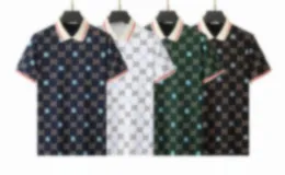 JJJ 23HIG 품질 스프링 럭셔리 이탈리아 남성 티셔츠 디자이너 폴로 셔츠 하이 스트리트 자수 작은 말 악어 인쇄 의류 남성 브랜드